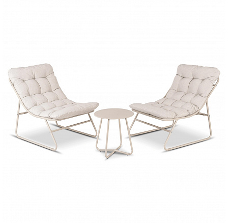 Súprava Záhradného Nábytku NIKEA Béžová