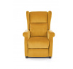 Polohovacie kreslo AGUSTIN 2, Horčicová