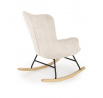 Hojdacie kreslo BELMIRO, Krémová