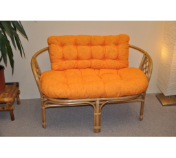 Polster na lavicu Bahama oranžový melír typ PL