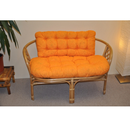 Polster na lavicu Bahama oranžový melír typ PL