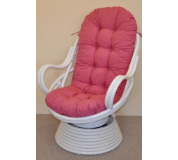 Poduška na kreslo Swivel malinový melír