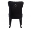Stolička velvet čierna K9-FX