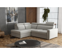 Sedacia súprava Petrit II ľavá Paros svetlo sivá