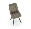 Jedálenská stolička K549 VARDO, Olivová 74/Čierna