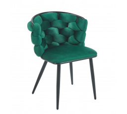 Stolička velvet zelená K47-FXJG B
