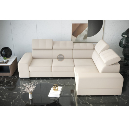 Rohová sedacia súprava ROYAL II 280×210 - pravá, béžová