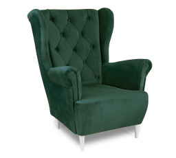 Relaxačné kreslo ušiak Selene K zelená