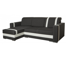Rohová sedacia súprava Trendy UNI Inari 96/Eko biela