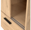 Šatní skriňa LINCOLN 2D2S, Jackson hickory