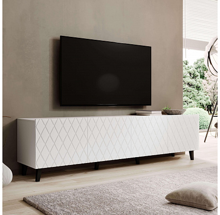 TV komoda ASTI, biela matná TV komoda ASTI, biela matná