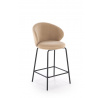 Barová stolička H121, Béžová/Čierna