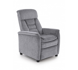 Kreslo polohovateľné JORDAN, sivé