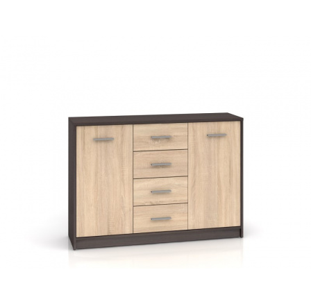 NEPO KOM2D4S wenge/dub sonoma NEPO KOM2D4S wenge/dub sonoma