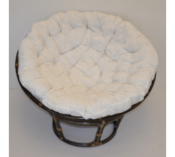 Ratanový papasan 110 cm medový hnedý - vzhľadové vady