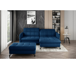 Rohová sedacia súprava LORELLE + Taburet Monolith 77 110x200 Pravá 1