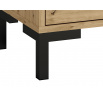 šatníková skriňa NEVIO 01, Dub Artisan