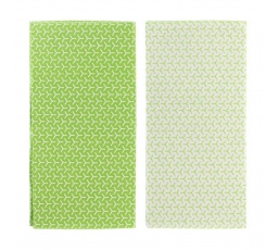 Sada 2 podložiek predlžujúcich čerstvosť do chladničky zelená