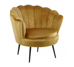Kreslo velvet kari /čierne nohy/ LC-032-1