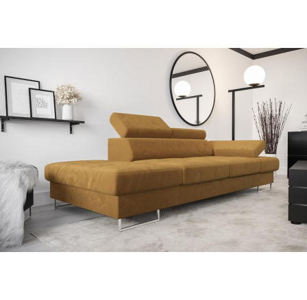 Sofa GALAXY II leňoška 235 cm - žltá, ľavá strana Sofa GALAXY II leňoška 235 cm - žltá, ľavá strana