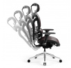 Ergonomické kancelárske herné kreslo Commander Čierno-bordové