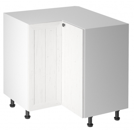 Kuchynská dolná skrinka PROVENCE D90N, Biela/Borovica Andersen