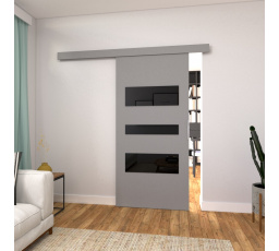 Posuvné dvere STANDART C90, sivé