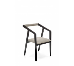 Jedálenská stolička AZUL, sivá