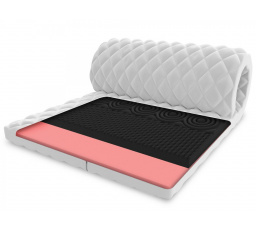 Vrchný matrac Topper NERO s Visco penou, 130x200 cm