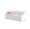 Posteľ s matracom EMKA Gray, White 160x80 White
