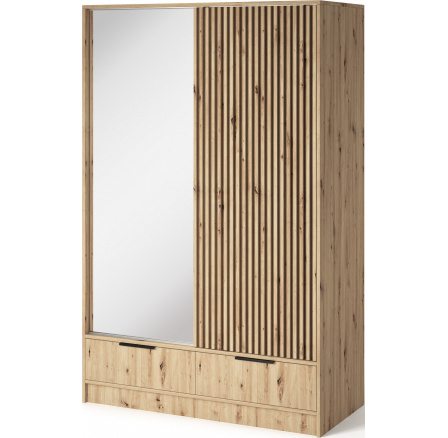 Šatní skriňa Voodi II, Dub Artisan 120x204