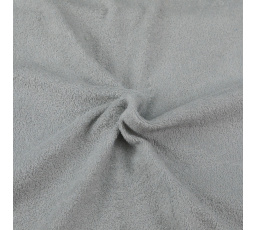 Froté prestieradlo sivé 220x200