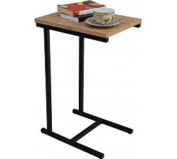 Odkladací stolík Loft II – v rôznych farbách – dub Artisan, čierny mat