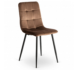 Stolička PERU Hnedá Zamatová