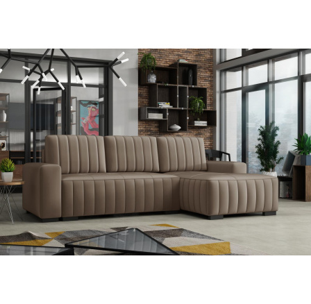 Rohová sedacia súprava Hakim P - manila21/béžová