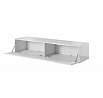 TV komoda VIGO 140, latte / biely lesk