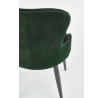 Jedálenská stolička K366, zelený zamat
