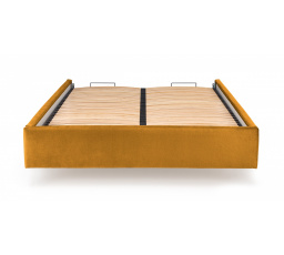 Posteľ MODULO 160 - korpus, Horčicový Monolith 48