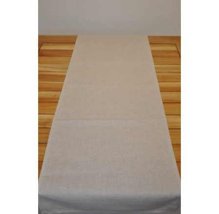 Obrus bežec 40x170 motív jednofarebný béžový