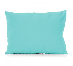 Bavlnený poťah na relaxačný vankúš tyrkysový 55x180