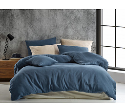 Francúzske mušelínové obliečky modré