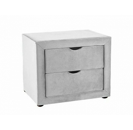 Nočný stolík ET-002, Svetlosivý Bluvel 03 Nočný stolík ET-002, Svetlosivý Bluvel 03