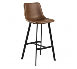 Barová stolička Oregon PU brandy