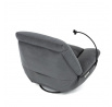 Polohovacie kreslo, elektrické zabudované ovládanie, siva, látka, TV-7089 GREY2