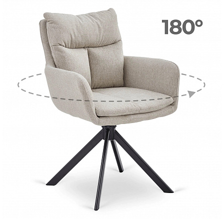 Otočná stolička PAUL Béžová