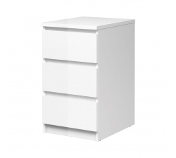 Komoda SIMPLICITY 237, Biely lesk