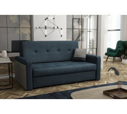 Rozkladacia pohovka Vivian Mel III modrá/sivá