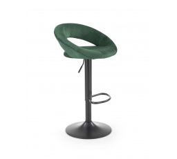 Barová stolička H102, zelený zamat