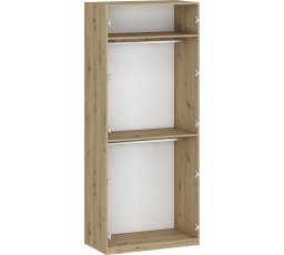 Šatní skriňa FORMO KORPUS K4, dub artisan