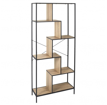 Regál Rack L čierny